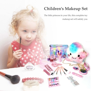 2025 Novedad: Set de Maquillaje Portátil DIY para Niñas, Juguetes de Maquillaje para Casa de Juegos, Esmalte de Uñas y Bolso de Mano - Product Image 3