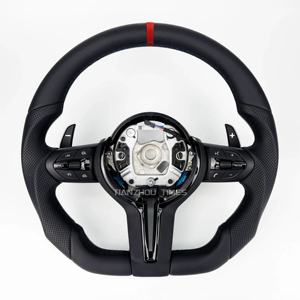 Volante in Pelle Riscaldato Serie F M Sport per <span class=keywords><strong>BMW</strong></span> <span class=keywords><strong>F30</strong></span> F10 535i F32 <span class=keywords><strong>F20</strong></span> F36 F22 M4 F82 X5 F15 F80 M3 F11 F31 F01 F07 X3 F25 - Product Image 1