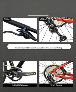 Bicicleta de Montaña Rígida FLM WARRIOR-1 de 29 Pulgadas con Eje Pasante, Cuadro de Aluminio, 1x12 Velocidades, Horquilla de Aire, Freno de Disco Hidráulico, MTB para XC y Trail - Product Image 2