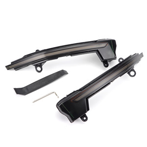 Indicatore di Direzione Dinamico Sequenziale per Specchietto Laterale con Lente Fumé e Effetto Acqua Scorrevole per SEAT Ateca Cupra <span class=keywords><strong>Tarraco</strong></span> - Product Image 3