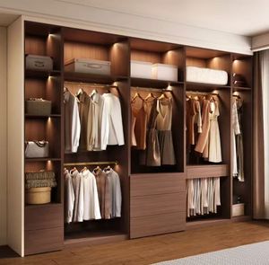 <span class=keywords><strong>Armadio</strong></span> Modulare Moderno in Legno per Villa, Mobili per <span class=keywords><strong>Camera</strong></span> da Letto di Alta Qualità, Fornitura Diretta - Product Image 2