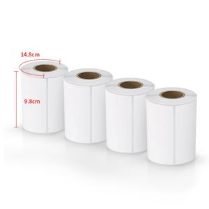 Factory Price 75g 70g <b>Top</b> and ECO Rubber Based Adhesive <b>Thermal</b> Label Roll - Product Image 3