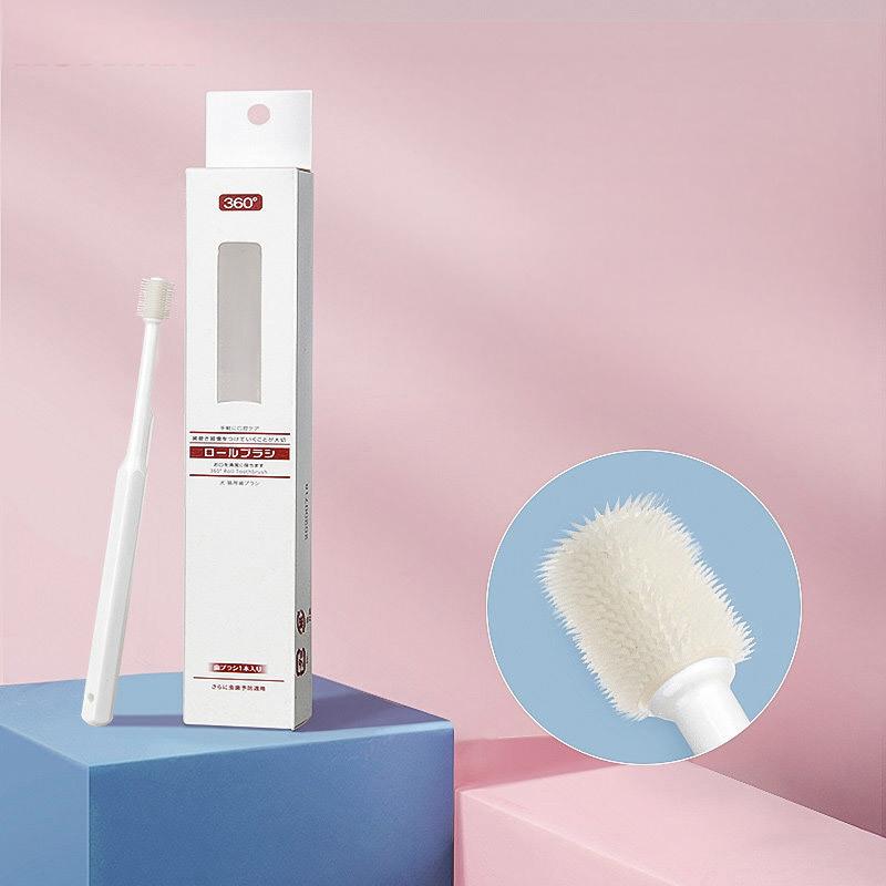 White 360 ° cleaning toothbrush (dog cat universal)