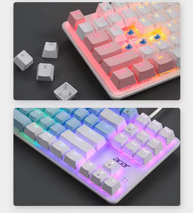Teclado Mecánico Gamer con Cable de 87 Teclas, Iluminación RGB, USB-C, para Jugar - Product Image 2