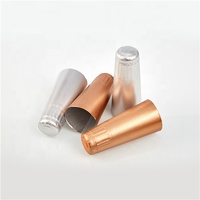 Offre Spéciale populaire champagne capsules d'aluminium de bouteille de vin cou feuille