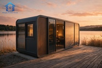 Maison conteneur modulaire de style simple et de haute qualité, 20 pieds, 40 pieds, type Apple Cabin, excellente maison conteneur, maison capsule, maison préfabriquée