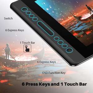 Monitor de Tableta Gráfica de Dibujo Huion con Pantalla LCD <span class=keywords><strong>Kamvas</strong></span> <span class=keywords><strong>Pro</strong></span> <span class=keywords><strong>16</strong></span> RGB al 120% - Product Image 2