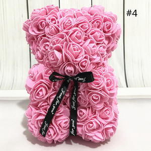 <span class=keywords><strong>San</strong></span> <span class=keywords><strong>valentino</strong></span> <span class=keywords><strong>orso</strong></span> rosa regalo fiore orsacchiotto con rosa <span class=keywords><strong>orso</strong></span> rosa realistico 25cm - Product Image 4