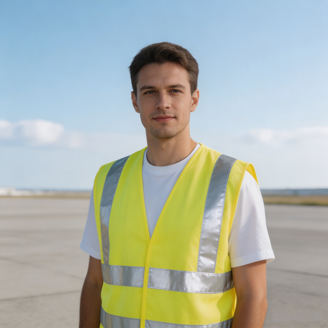 Hi Vis Reflective Vest Lightweight Safety Waistcoat for Outdoor Working & Safety Work