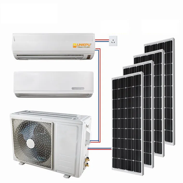 Năng lượng mặt trời Hybrid điện điều hòa không khí năng lượng mặt trời hệ thống treo tường chia điều hòa không khí ACDC Hybrid năng lượng mặt trời điều hòa không khí