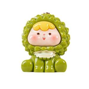 Cachorro de fruta genuina, accesorios DIY, piezas de resina, par de colgantes de llavero, bonitas bolsas ciegas, estatuas de figuras de juguete, regalos pequeños Moli para niños - Product Image 5