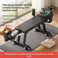 Table de traction électrique réglable pour le rajeunissement de la colonne vertébrale, dispositif de traction cervicale et lombaire, équipement de physiothérapie, lit d'étirement