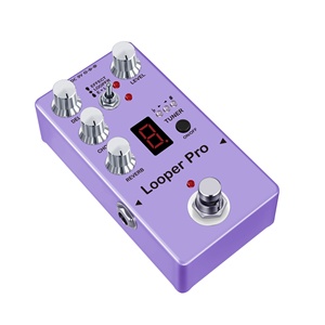 Looper Pro-melodico Loop Chorus Delay riverbero effetti di accordatura accessori per chitarra strumento - Product Image 4