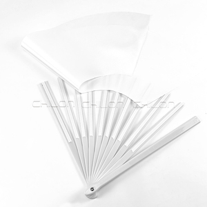13inch thăng hoa trống Clack người hâm mộ xương sườn quạt tay clacking gấp quạt tay - Product Image 3
