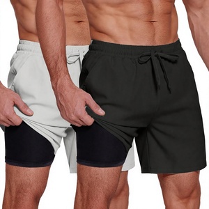RUIQUWIN 2025 – Nouveaux shorts décontractés d'été pour hommes, séchage rapide, couleur unie, avec cordon de serrage, pour la course et l'entraînement en salle de sport - Product Image 3