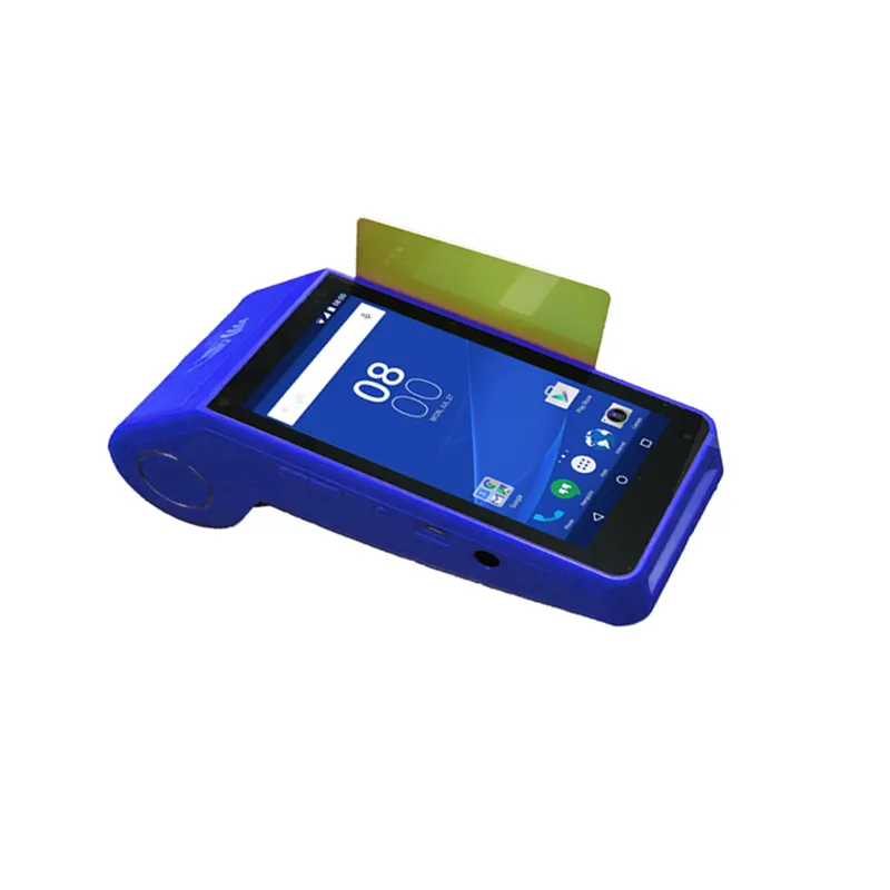 Machine pos android, terminal de paiement mobile, avec imprimante de tickets de caisse et scanner de code qr, nouvel arrivage