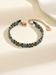 Pulsera de Cuentas Miyuki Hecha a Mano D652, Pulsera de Cuentas de Leopardo para Mujeres <span class=keywords><strong>y</strong></span> Hombres, Venta al Por Mayor - Product Image 4