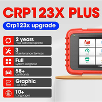 Outil de diagnostic automobile CRP123X PLUS amélioré en matériau ABS avec interface USB pour le diagnostic des circuits automobiles, fonctionnement 12V