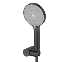 Ensemble de douche de luxe dissimulé au design moderne pour hôtel, maison, bar, salle de bain, avec poignée murale en laiton, jet doux et robinet de douche en céramique