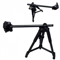 Trépied en alliage d'aluminium pour appareil photo reflex numérique, hauteur 1020 mm, charge utile 3 kg, montage à vis 1/4 pouce, équipement photo portable de voyage