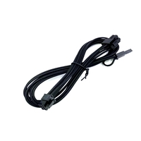 Câbles PCIe en cuivre 18AWG à 8 broches (6+2 séparées) avec gaine isolante (connecteur unique) compatibles Type 5 Gen 5 pour alimentations Corsair PC