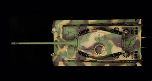 Tanque Henglong 3888A-1 1/16 <span class=keywords><strong>RC</strong></span>, Tanque Militar de Metal, Eléctrico, de Combate, Modelo Alemán <span class=keywords><strong>King</strong></span> <span class=keywords><strong>Tiger</strong></span>, con Humo, Balas BB, Batería Lipo de 7.4V, 30m - Product Image 2