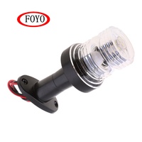 Foyo, nouveau design, éclairage tout-terrain LED de 4 pouces, éclairage d'ancrage réglable pour kayak et bateaux