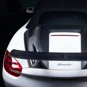 Nouvel Aileron Arrière en Fibre de Carbone pour Porsche <span class=keywords><strong>Boxster</strong></span> 981/Cayman <span class=keywords><strong>718</strong></span> Mise à Niveau vers l'Aileron <span class=keywords><strong>Spyder</strong></span> - Product Image 5
