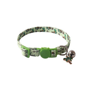 Produk 2024 dengan bel perlengkapan hewan peliharaan musim panas kerah kancing naik kucing dan kerah anjing - Product Image 5