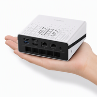 OEM Custom Mini PC Ubox Small and Light Office Desktop Computer AMD Ryzen 5 6600H PCIE4.0*4 Space Saving VESA Mount