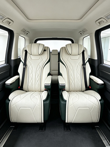 Siège de Capitaine Multifonctionnel Inclinable <span class=keywords><strong>avec</strong></span> Commande Électrique et Repose-Pieds pour Modification de Siège de Voiture, SUV et Camion - Product Image 4