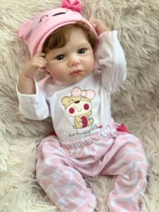 Muñeca Reborn Jieyang Water General, Cambia de Color, Simulador de <span class=keywords><strong>Sueño</strong></span> de Fantasía, 18 Pulgadas/45 cm, 50 2pai, 35 Pulgadas, Media Carcasa - Product Image 5