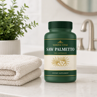 120 Capsules d'extrait de palmier nain, complément alimentaire pour la santé de la prostate chez l'homme