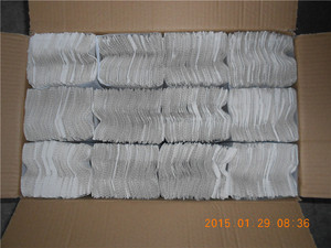 Bán buôn thương mại y tế dùng một lần 150cs 1 ply Dot dập nổi Trinh gỗ bột giấy khăn gấp tay thiết kế coreless - Product Image 5