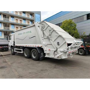 Nouveau camion à ordures diesel à compression manuelle, compacteur hydraulique de déchets, véhicule de collecte des déchets municipaux, véhicule d'assainissement urbain - Product Image 5