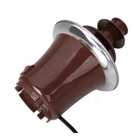 Fuente de Chocolate Fondue-económica, 8 onzas de capacidad, gran oferta, ideal para fiesta en casa/Reunión de Amigos, material de PC de grado alimenticio