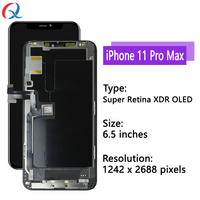 Layar untuk iPhone 11 Pro Max Penggantian Layar Ponsel LCD untuk iPhone 11 Pro Max Tampilan untuk iPhone 11 Pro Max LCD
