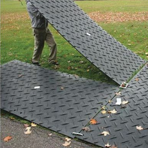 Heavy Duty flessibile Hdpe Uhmwpe costruzione temporanea composito terra Matfor auto parcheggio camion protezione erba tappetino stradale - Product Image 5