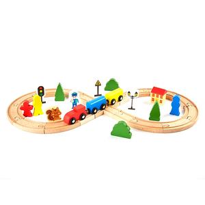 Circuit de jouets en bois, voie de course, offre spéciale, nouveau Type - Product Image 1