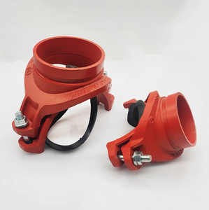 Raccord de tuyau rainuré OEM FM UL Fire Sprinkler Industrial Pipe Lines Building Protection Supply HVAC Water Urban Protection Mech - Product Image 2