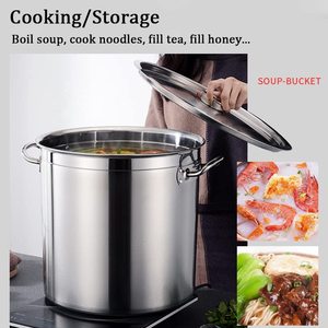 New Arrival Classic Stainless Steel Cooking <b>Pot</b> High Straight Shape Stock <b>Pot</b> Steamer Basket Dishwasher Safe Gas <b>Induction</b> Ready - Product Image 5