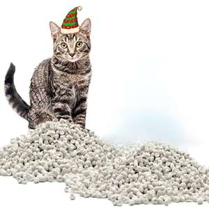 Litière <span class=keywords><strong>pour</strong></span> <span class=keywords><strong>chat</strong></span> en papier bio, bon marché, à forte agglomération, fabricant OEM, miel et pêche, jetable, contrôle des odeurs, sans poussière - Product Image 3