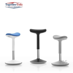 Taburete Ergonómico Ajustable en Altura para Trabajo Activo en Oficina u Hogar, Taburete Oscilante para Estación de Trabajo - Product Image 2