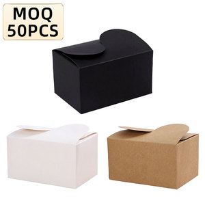 Scatole per Imballaggio Biscotti in Carta Kraft Riciclabile con MOQ Basso, Piccole Scatole Regalo per <span class=keywords><strong>Pasticceria</strong></span>, Dolci e Cioccolato - Product Image 1