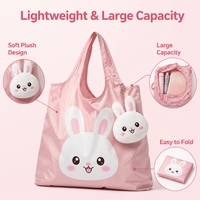 Mini porte-clés en peluche portable, jouet en peluche personnalisé en tissu doux pour la décoration de sacs de voyage