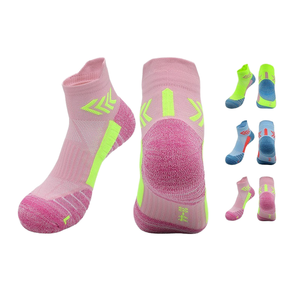 Calcetines profesionales para correr de maratón de verano para hombres y mujeres, calcetines deportivos de altura de tripulación de secado rápido, tejido transpirable para cuerpo de senderismo - Product Image 4