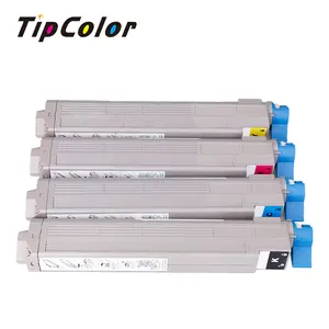 Tipcolor טונר מחסנית 43837133 43837134 43837135 43837136 לשימוש בoki C9655