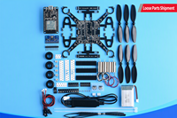 Kits DIY de mini-drone ESP32, contrôleur de vol quadricoptère open source, carte programmable, robotique, éducation STEM, ensemble de pièces d'assemblage