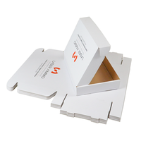 Nouveau design de gros avec logo personnalisé Promotion Boîtes d'expédition blanches en carton ondulé pour le visage avec porte-cadeau Boîte d'emballage en papier avec logo personnalisé