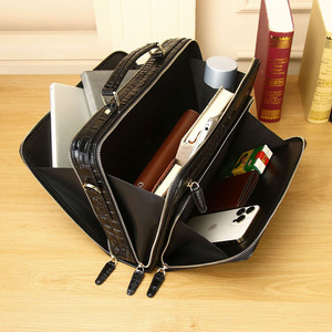 Chất Lượng Cao Người Đàn Ông Của Chính Hãng Da Máy Tính Xách Tay Tote Messenger Túi Chất Lượng Cao Cấp Mềm Cặp Cho Máy Tính Bền Và Phong Cách - Product Image 5